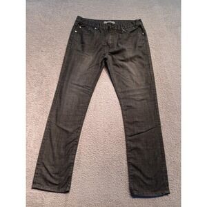 Givenchy Slim Jeans Men's Size 32 Black Gray Designer Denim